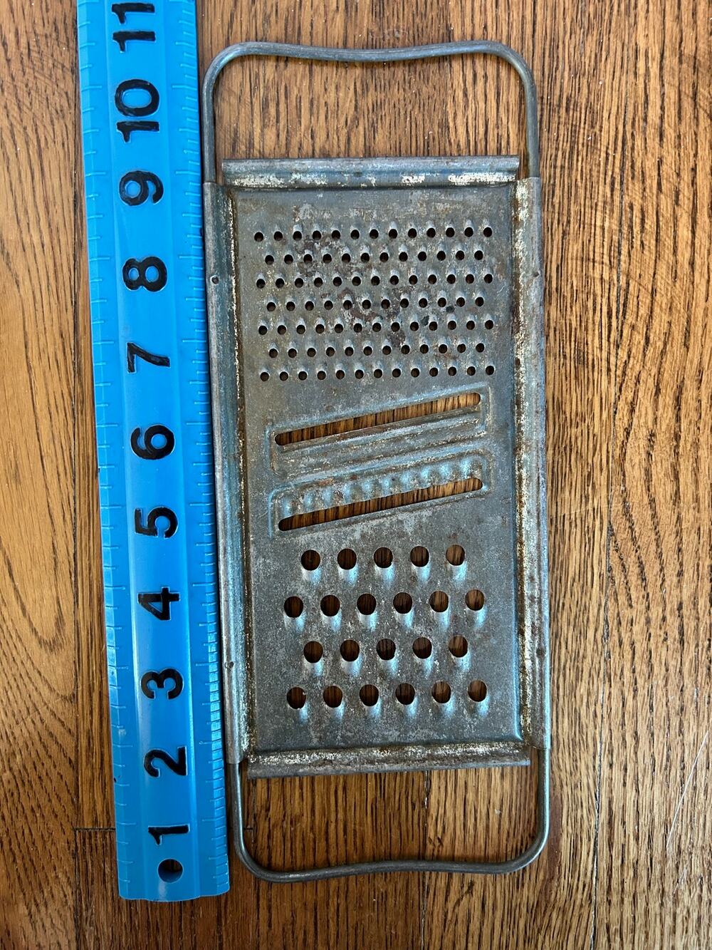 Vintage EKCO USA Flat Grater | Metal Kitchen Grater